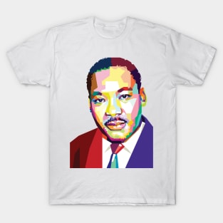 MLK in pop Art T-Shirt